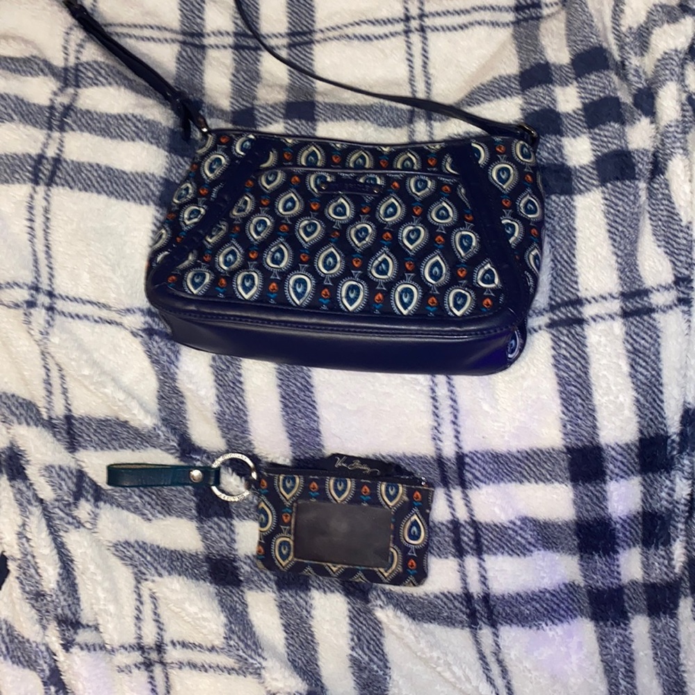 Vera Bradley purse with matching wallet